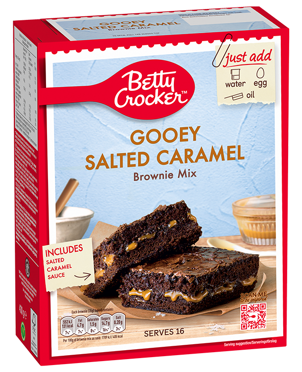 Gooey Salted Caramel Brownie Mix