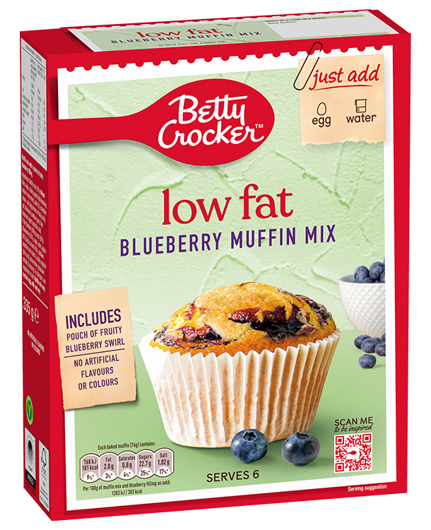 Low Fat Blueberry Muffin Mix