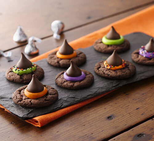 Halloween Witch Hat Cookies