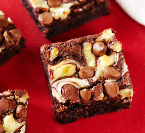 Cheesecake Swirl Brownies