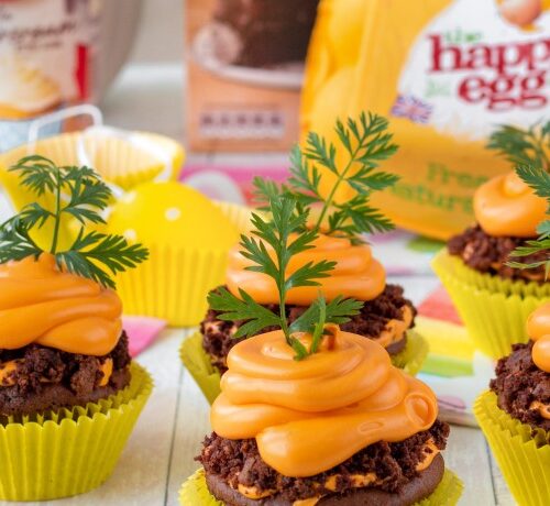 Chocolate Carrot Cupcakes