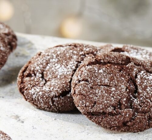 Chocolate Cake Mix Cookies