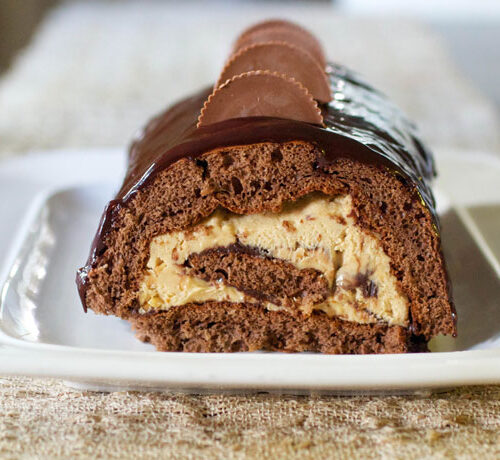 Chocolate Peanut Butter Roll