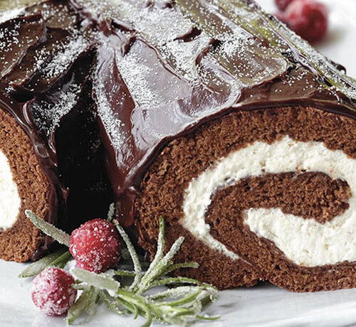 Chocolate Yule Log