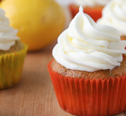 Lemon Cupcakes Recipe with Lime and Orange