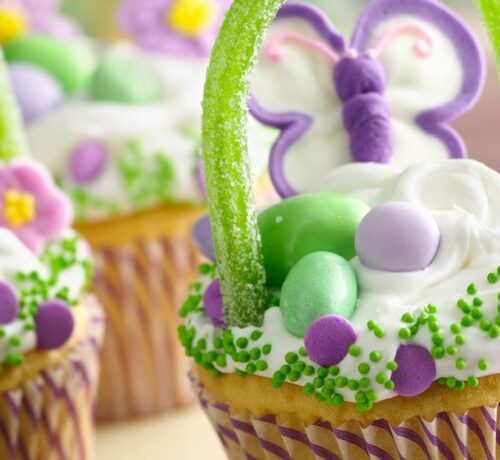 Easter Basket Cupcake