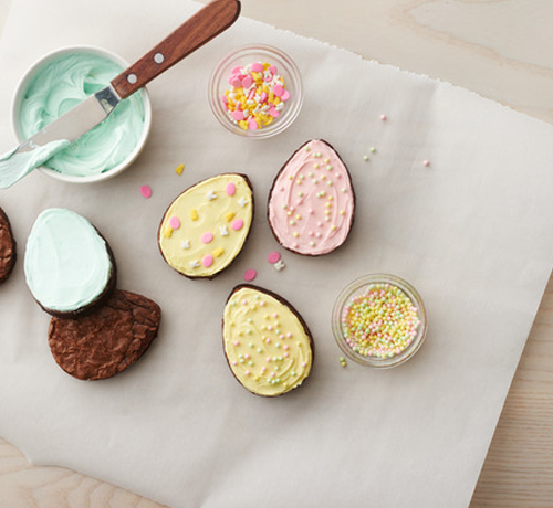 Easter Egg Brownies