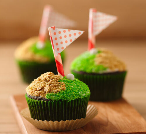 Fathers’ Day Golf Cupcakes