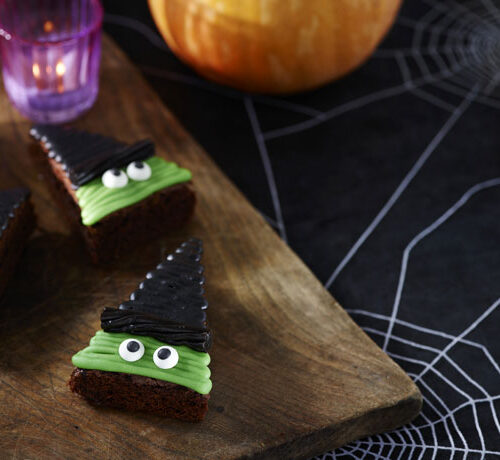 Halloween Witch Brownies