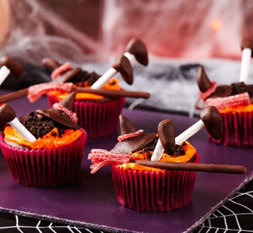 Halloween Witch Cupcakes