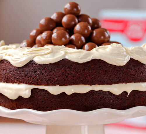 Malted Chocolate Cake