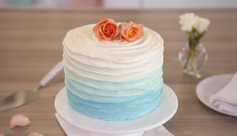 Flourless Blue Drip Cake | Ferguson Plarre's Bakehouse