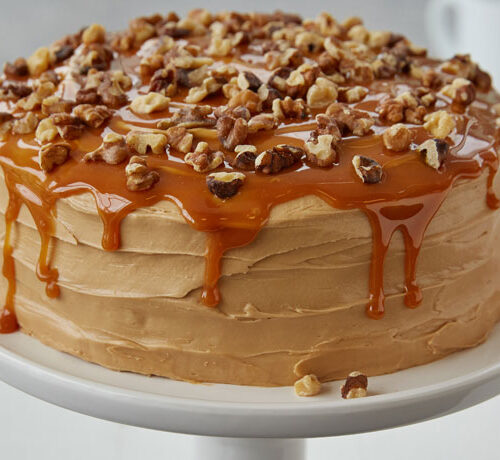 Salted Caramel Coffee Cake