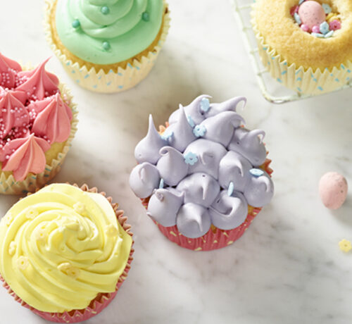 Surprise Easter Cupcakes