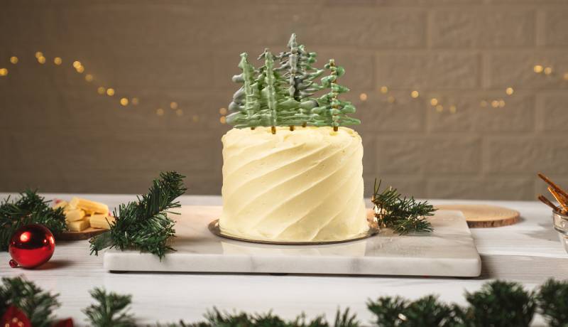 Vanilla Forest Christmas Cake Recipe