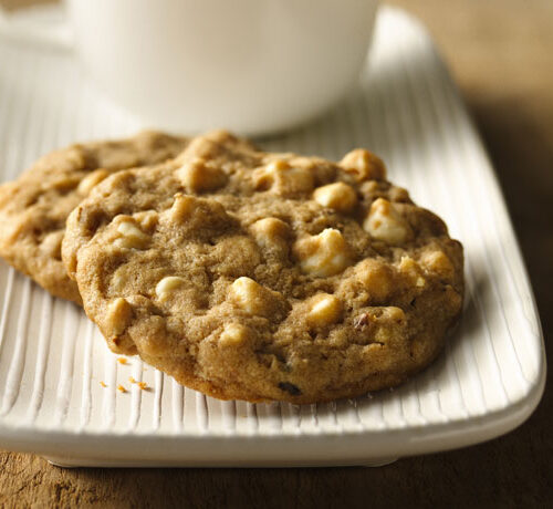 White Chocolate & Walnut Cookies