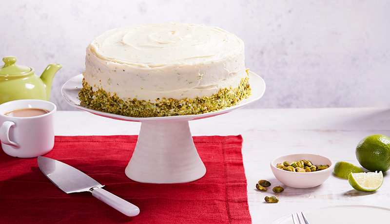 Pistachio and Lime Cake